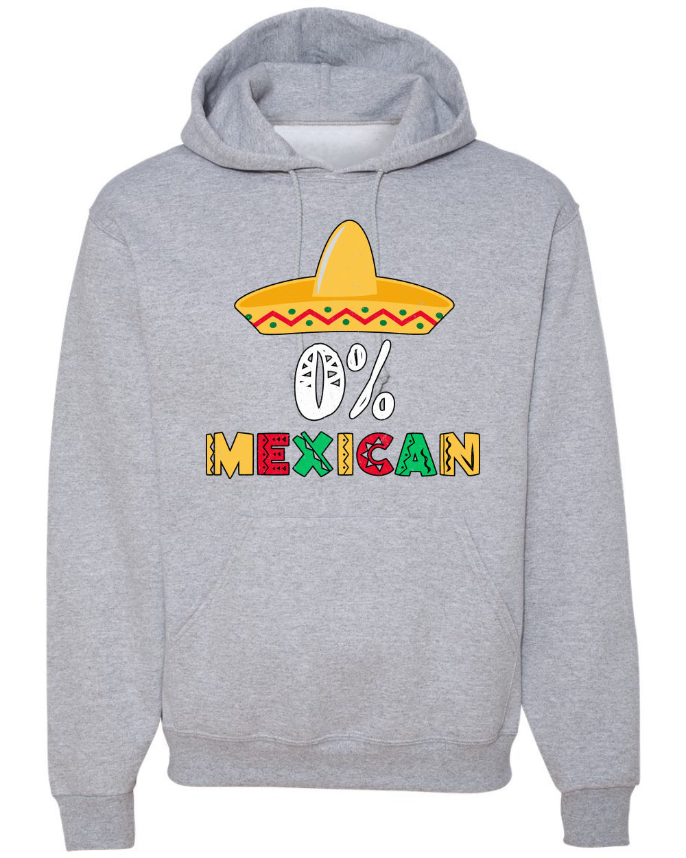 0% Mexican Sombrero Cinco De Mayo, Mexican Culture, Mexican Heritage, Drinking Unisex Hoodie Sweatshirt