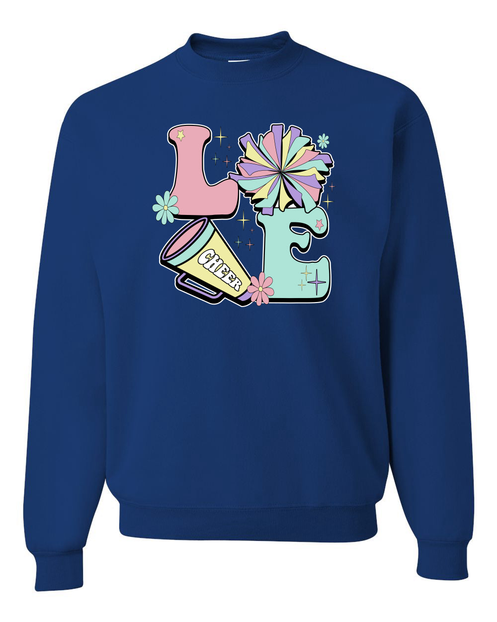 Love Cheer, Humor Shirt, Cheer Mom Apparel,  Humor Unisex Crewneck Sweatshirt